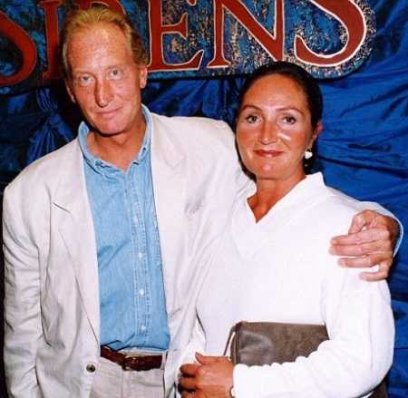 Charles Dance and his ex-wife